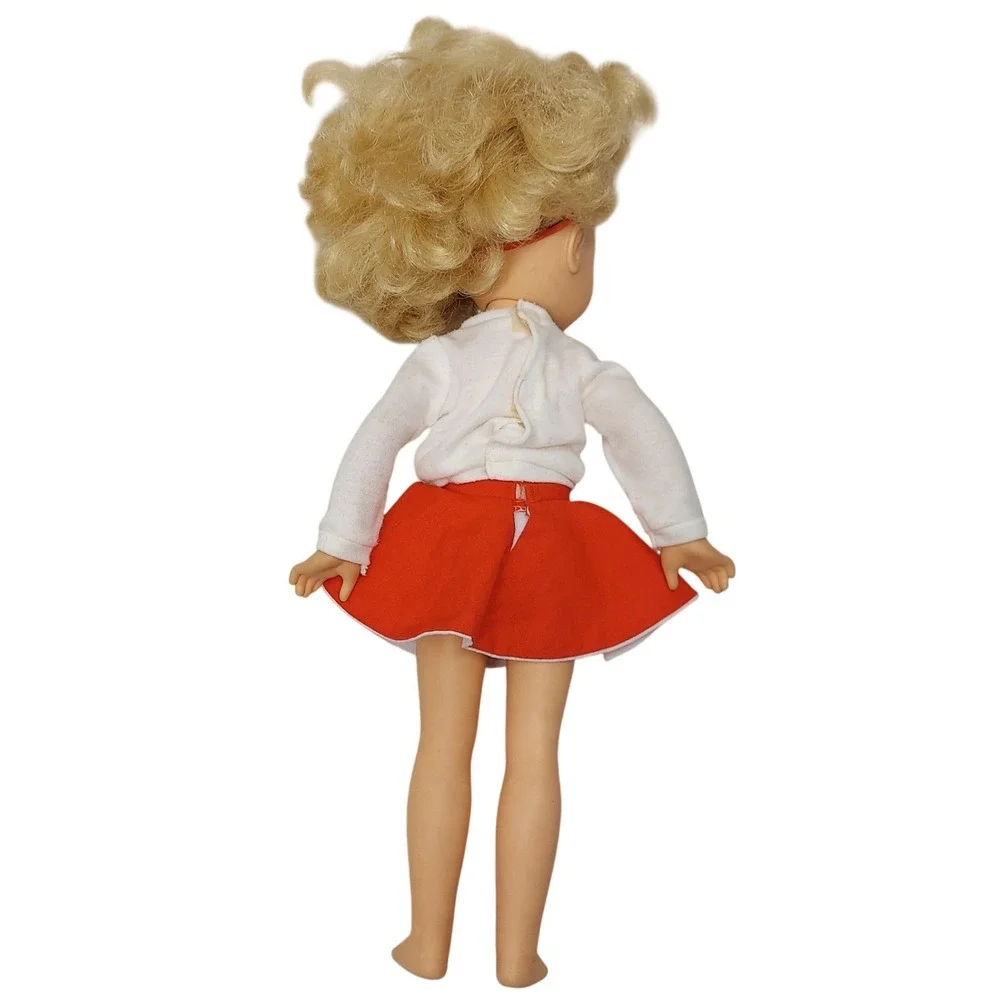 Vintage TOMY Kimberly Doll‎ Cheerleader Blonde Blue Eyes 15